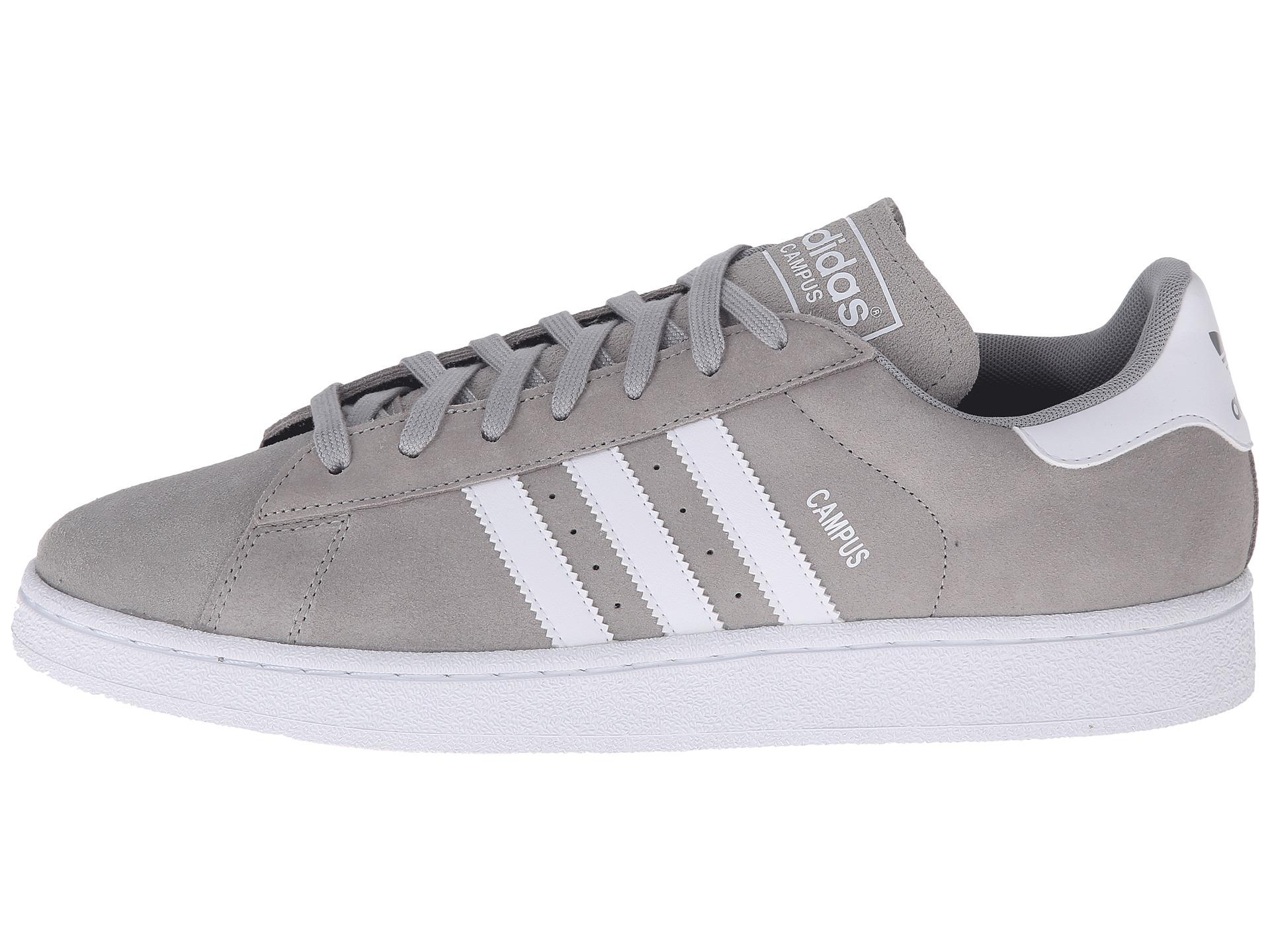 adidas grey campus trainers